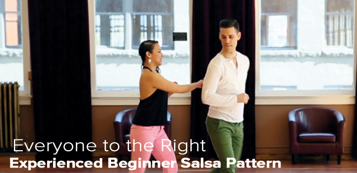 Experienced Beginner Salsa Pattern Dance Dojo